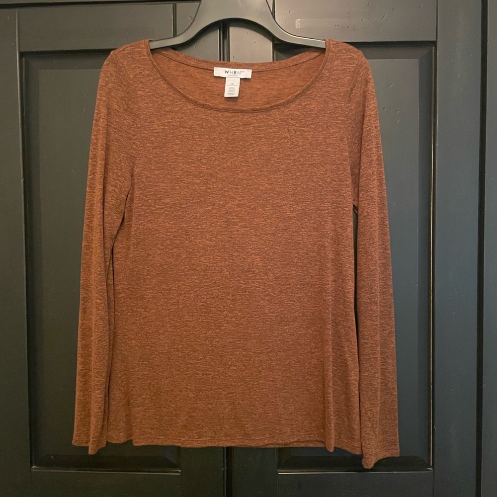 WHBM Scoop Neck‎ Longsleeve